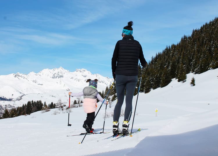 Cross-country skiing ski pass